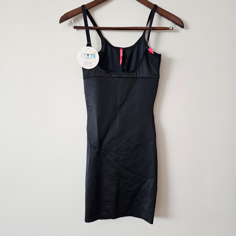 Spanx open bust full slip shapewear dress NWT